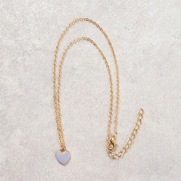 ハートチャームネックレス