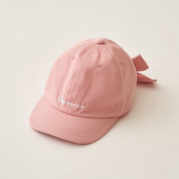 アソートロゴ刺しゅうリボンキャップ