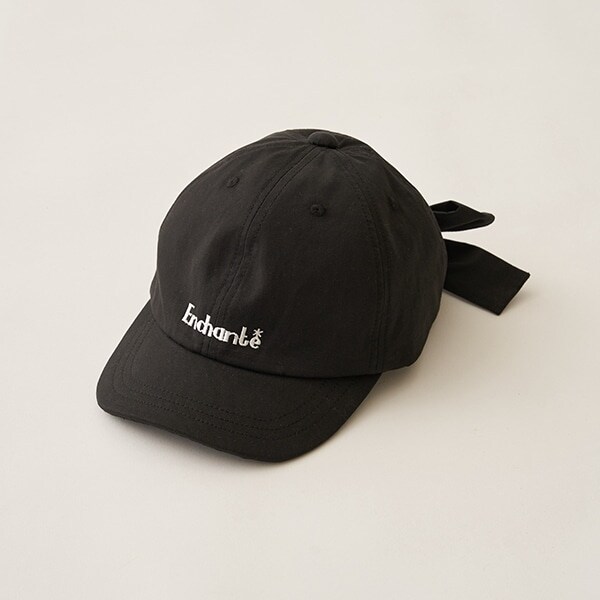 アソートロゴ刺しゅうリボンキャップ