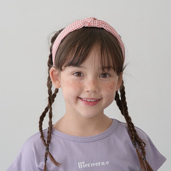 絞りリボンカチューシャ