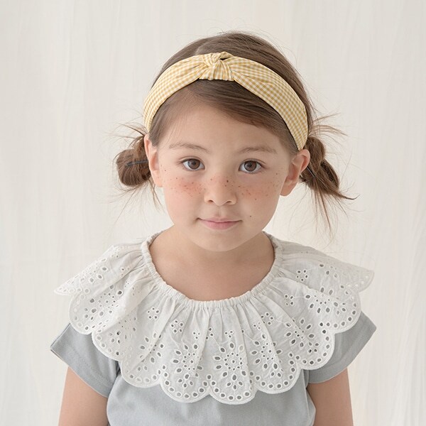 絞りリボンカチューシャ