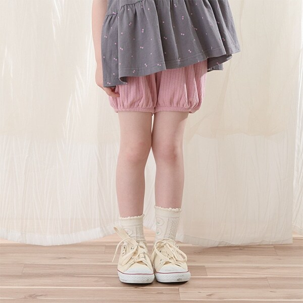 【のびのびジャガード】バルーンショートパンツ