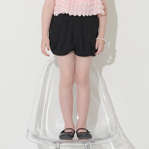 【のびのびジャガード】バルーンショートパンツ