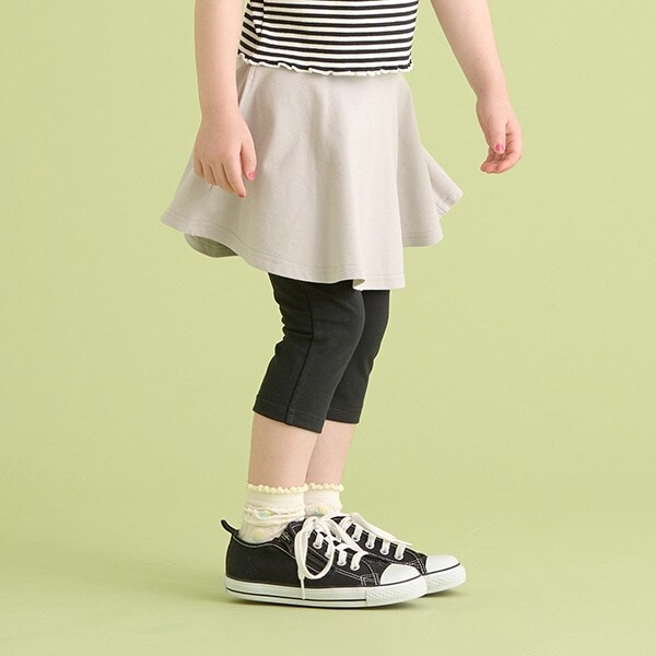 【万能アイテム】のびのびストレッチ6分丈スカッツ