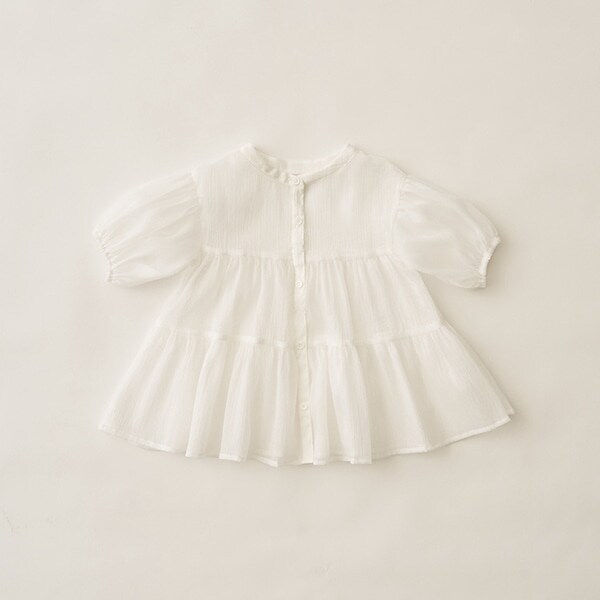 前後2wayシアーティアードチュニック