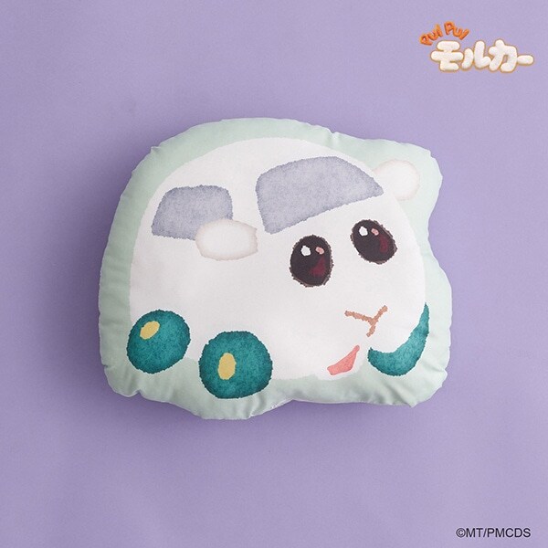 【PUI PUI モルカー】ふわふわクッション