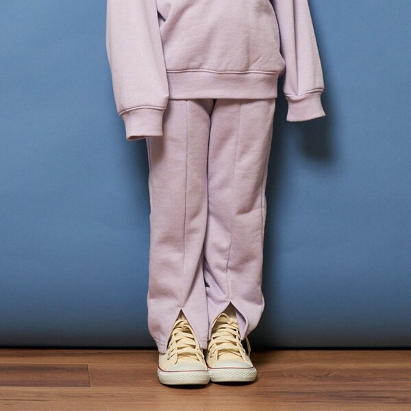 【表コットン毛玉バイバイ】タックスリットフレアパンツ