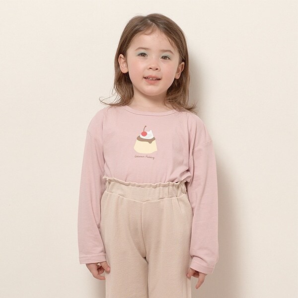 【型崩れしないやわらかコットン】アソートプリントAラインTシャツ