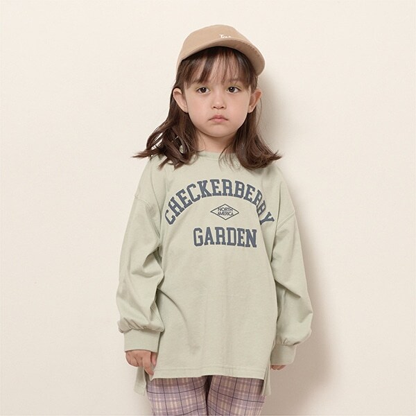 【型崩れしないやわらかコットン】アソートプリントチュニックTシャツ