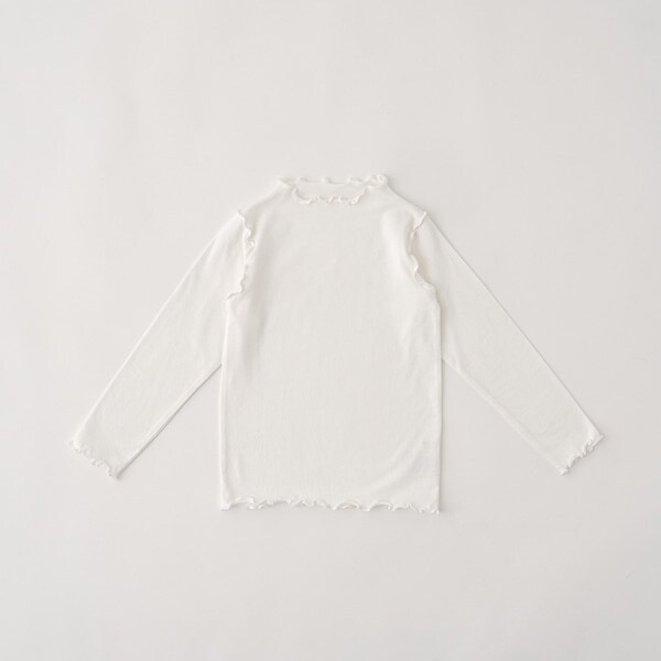 メローモックネックトップス