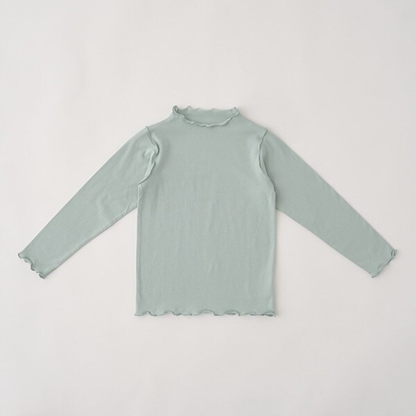 メローモックネックトップス