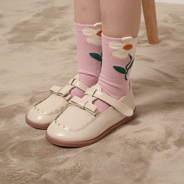 ぷくっとフラワーソックス