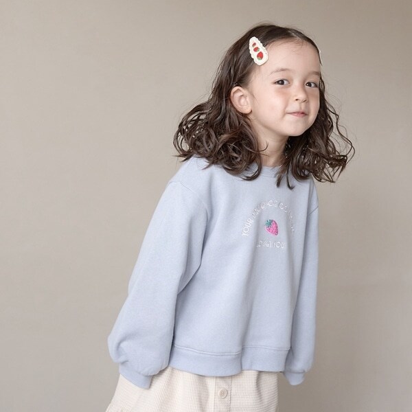 【表コットン毛玉バイバイ裏起毛】アソート刺しゅうスウェット