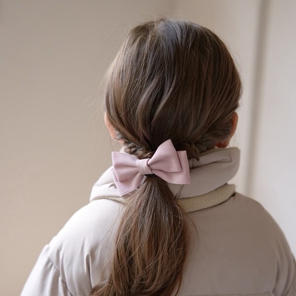 ベロアリボンヘアゴム