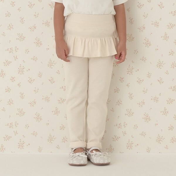 【エニウェアシリーズ】フリルフリルスリムパンツ