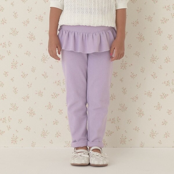 【エニウェアシリーズ】フリルフリルスリムパンツ