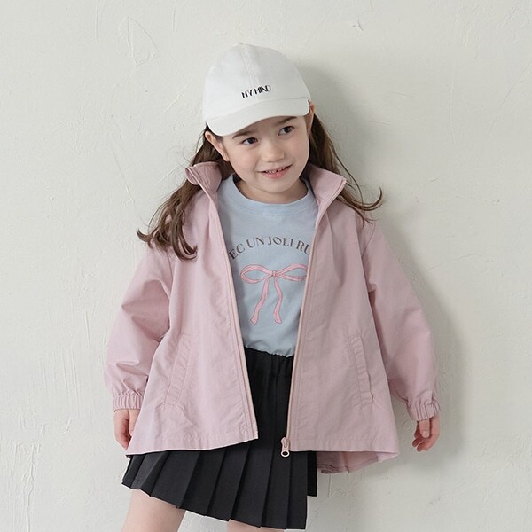 【撥水加工】バックフリルAラインエブリデイマウンテンパーカ(収納袋付き)