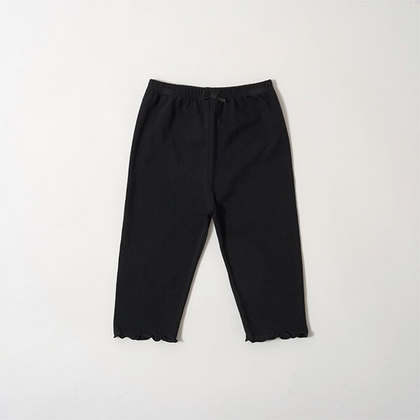 【ラインフラワーメッシュ】メロー7分丈レギンス