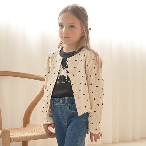 アソートテレコカーディガン