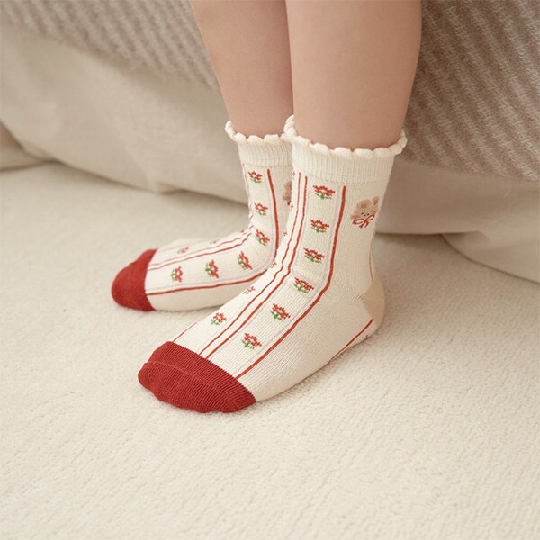 アソートフラワー＆チェリーソックス