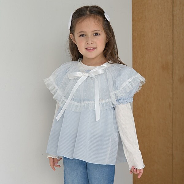 【2way】衿にもなるチュール巻きスカート