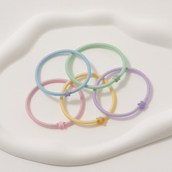 スターヘアゴム5Pセット