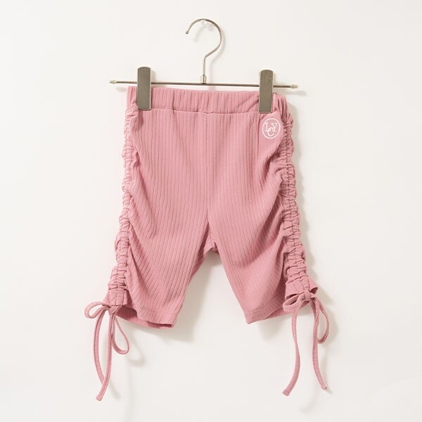 5分丈シャーリングレギンス