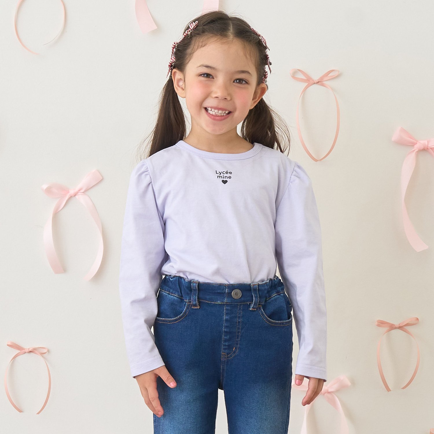 【どちらが前でもOK】【ソフトコットン】AラインTシャツ