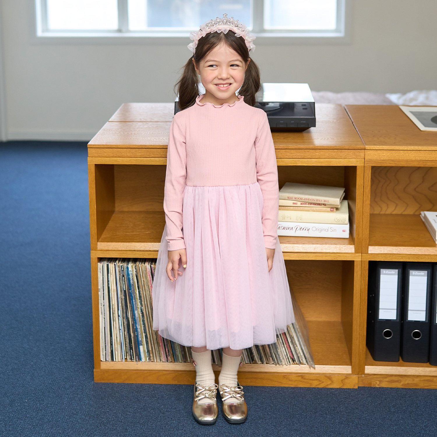 チュールドッキングワンピース