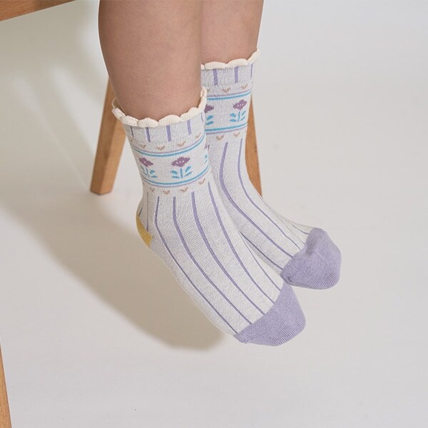 【大好評につき再入荷】ニュアンスカラーアソートソックス