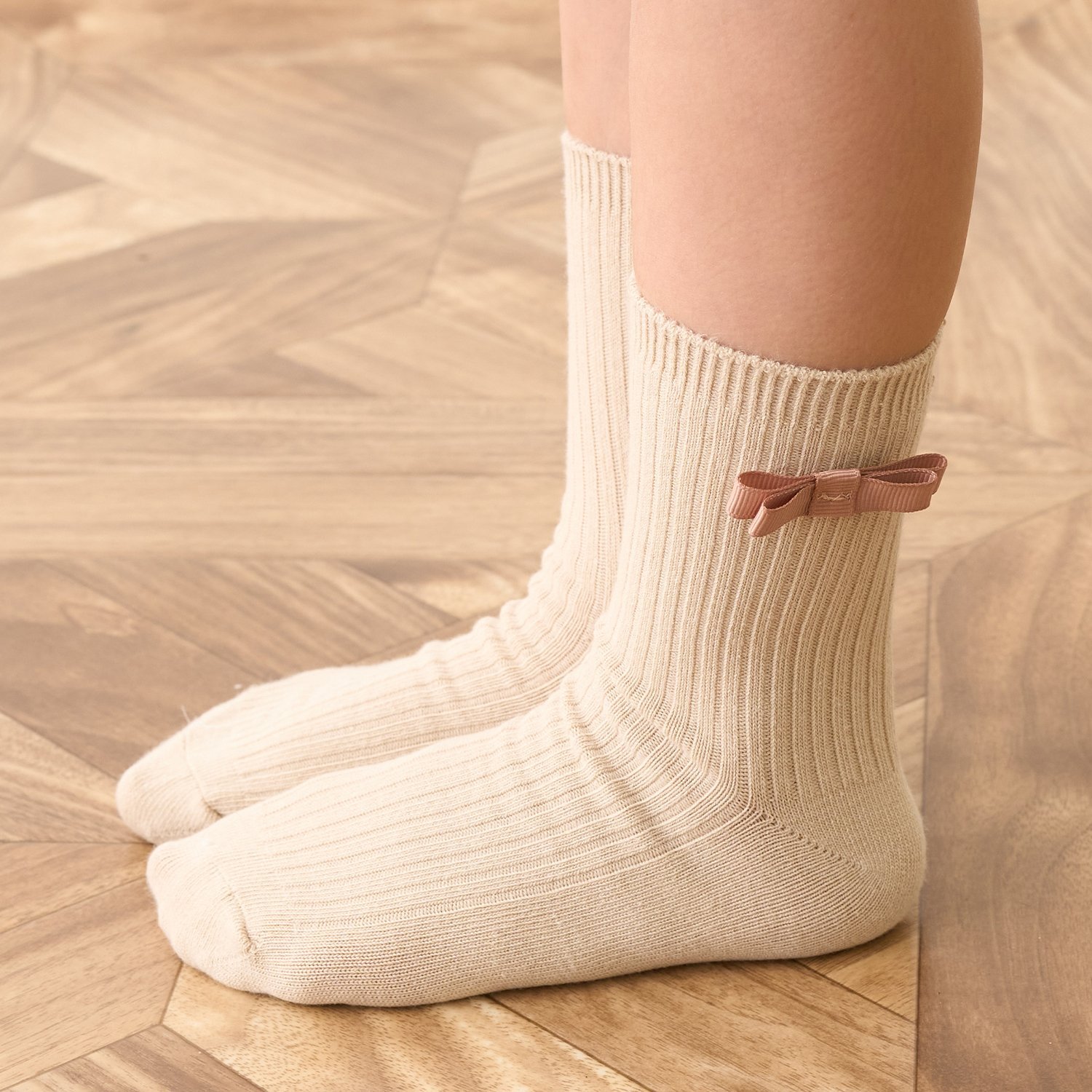 リボン付きソックス