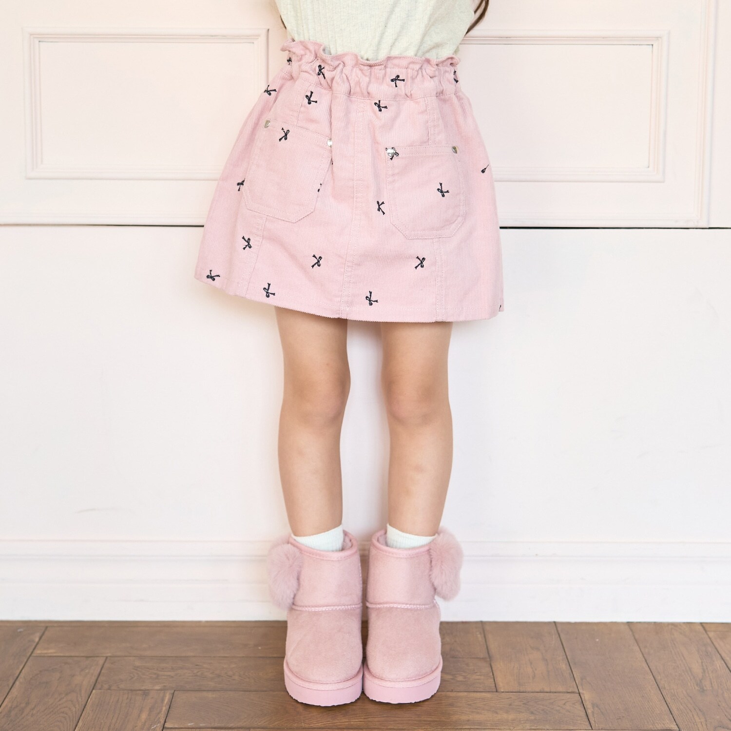 アソート刺しゅうスカパン