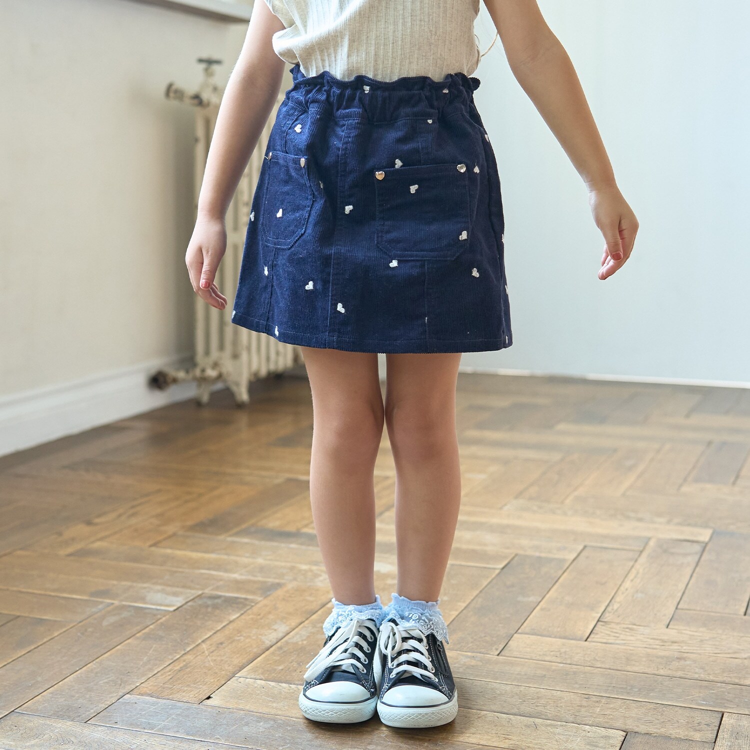 アソート刺しゅうスカパン