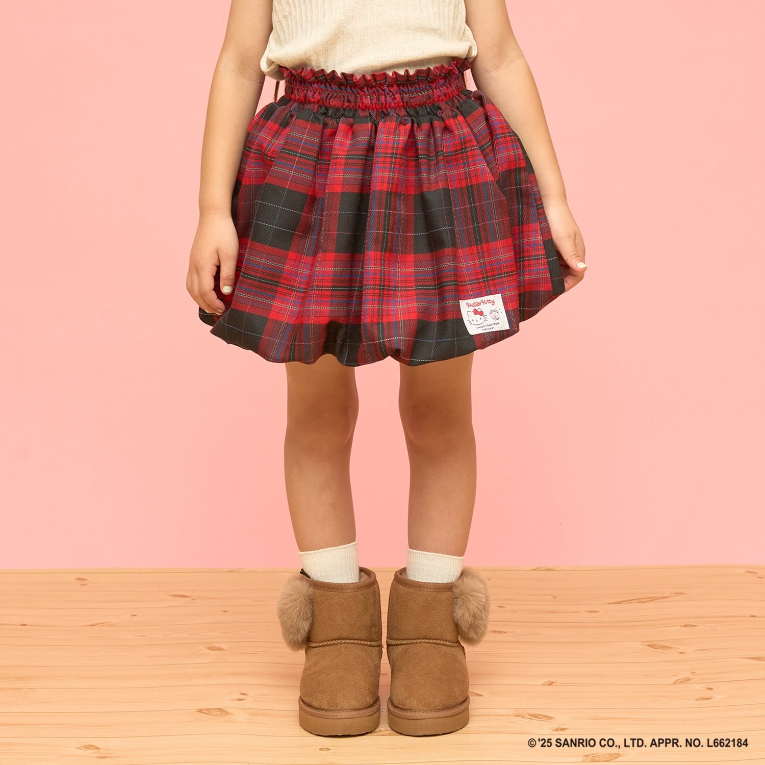 【サンリオキャラクターズ】【どちらが前でもOK】【4way】ビスチェでも着れちゃうバルーンスカート