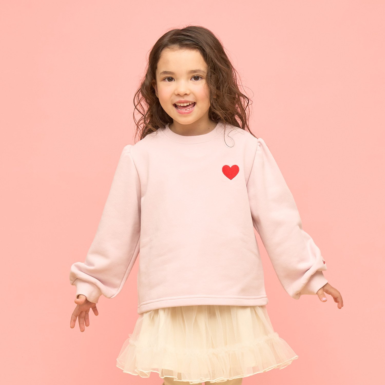 【速乾裏毛】ワンポイント刺繍スウェット