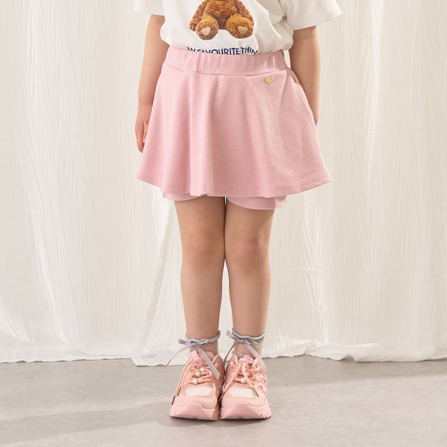 【ともパン】パンツ付きフレアスカート