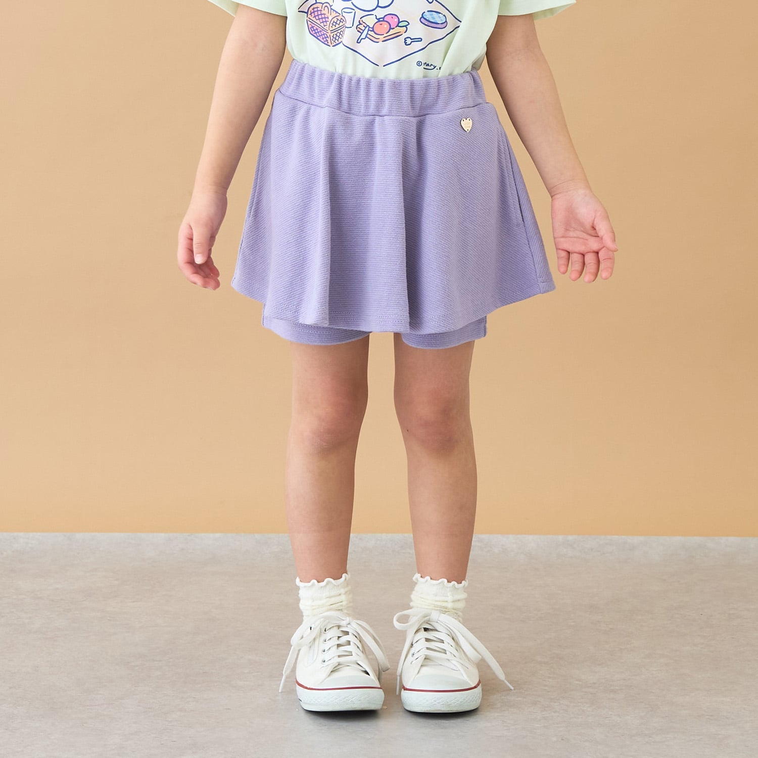 【ともパン】パンツ付きフレアスカート