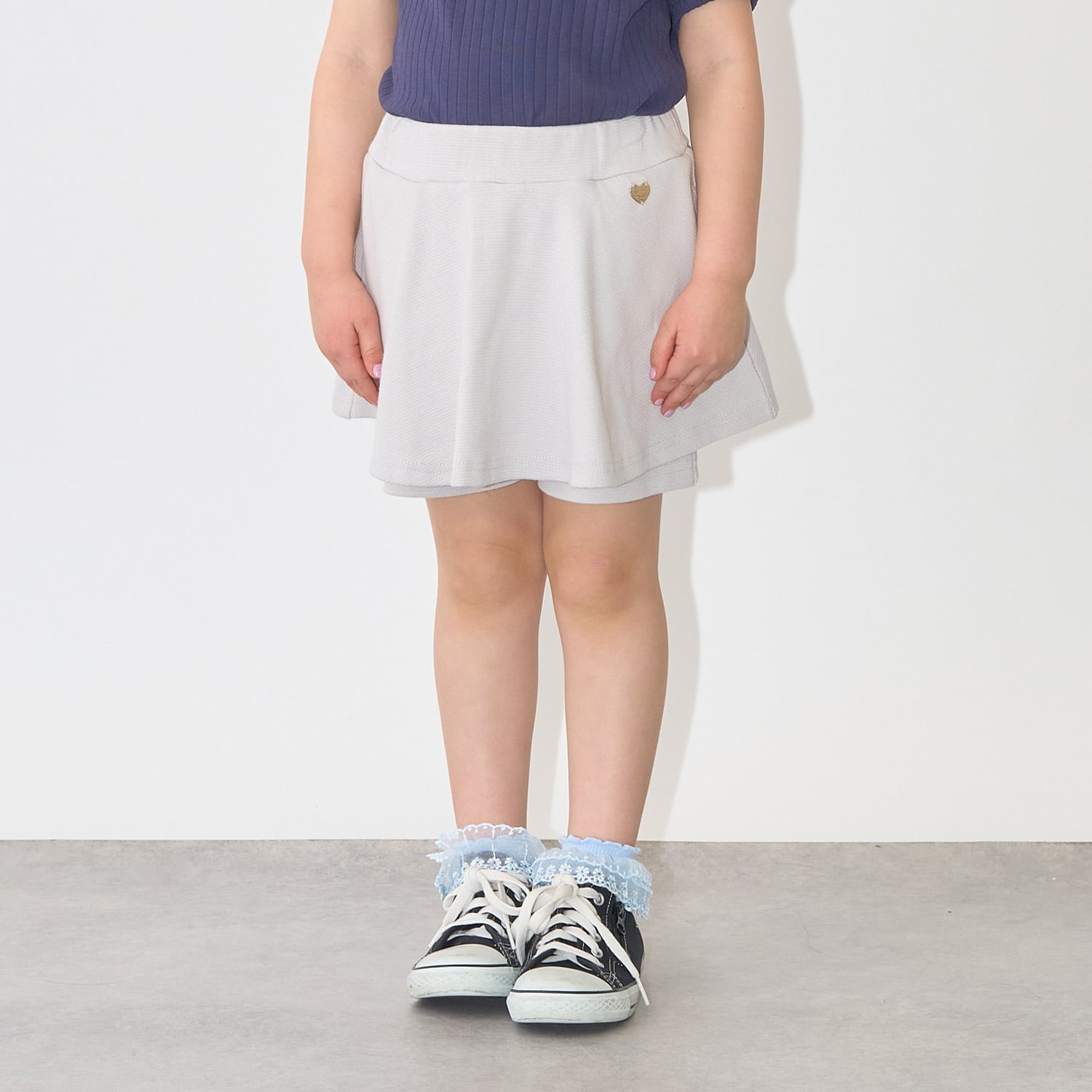 【ともパン】パンツ付きフレアスカート