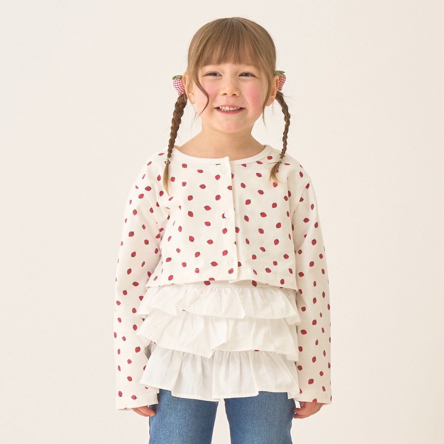 【速乾・UV・型崩れしない】アソート総柄ミニ丈カーディガン・フリルキャミセット【Lycee mine バレエシリーズ】