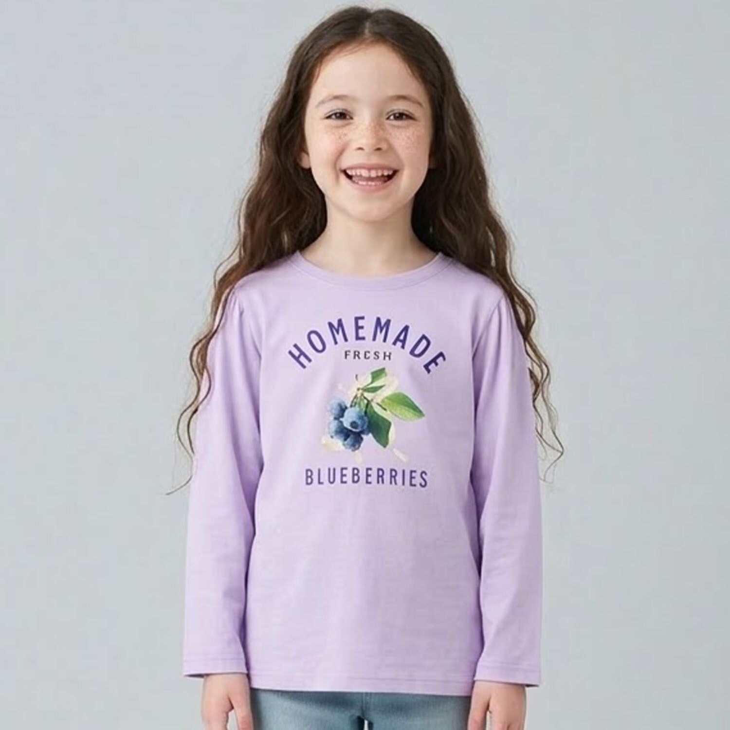 【速乾・UV・型崩れしない】アソートフルーツプリントパフAラインTシャツ【Lycee mineバレエシリーズ】