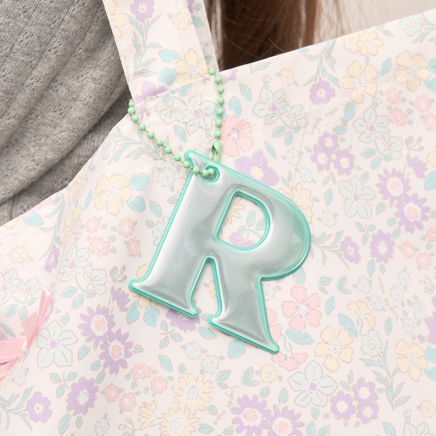 【通園通学】【安心】アルファベット反射チャーム