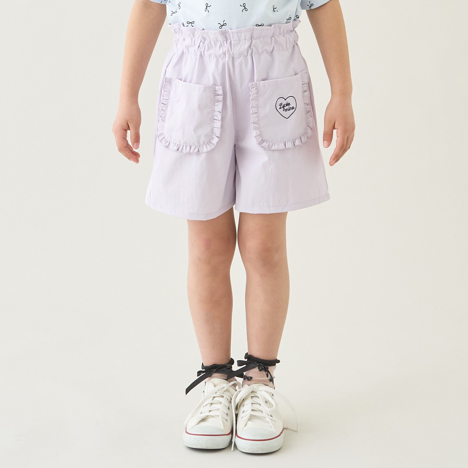 【スクール対応】【水陸両用】フリルポケット付きショートパンツ