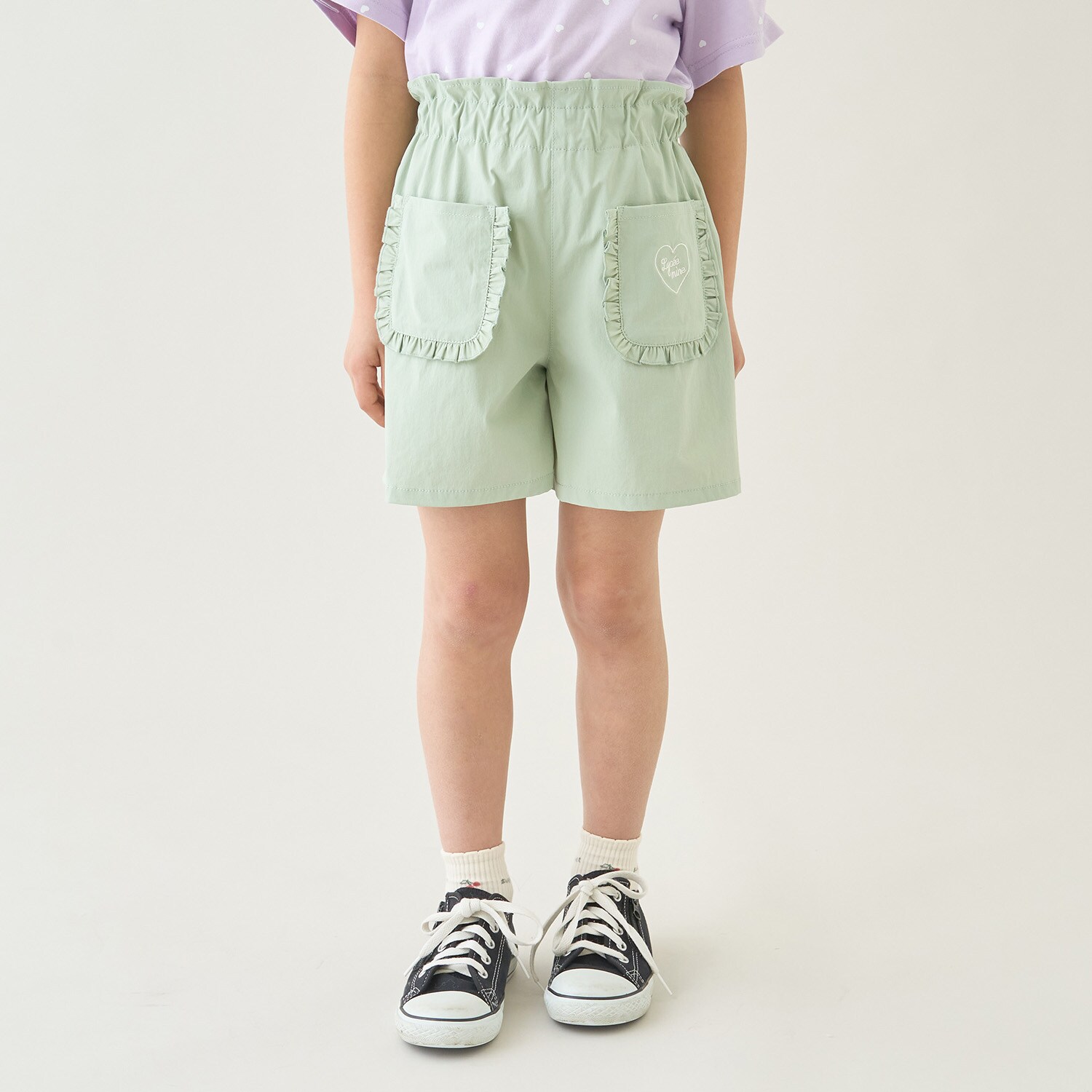 【スクール対応】【水陸両用】フリルポケット付きショートパンツ