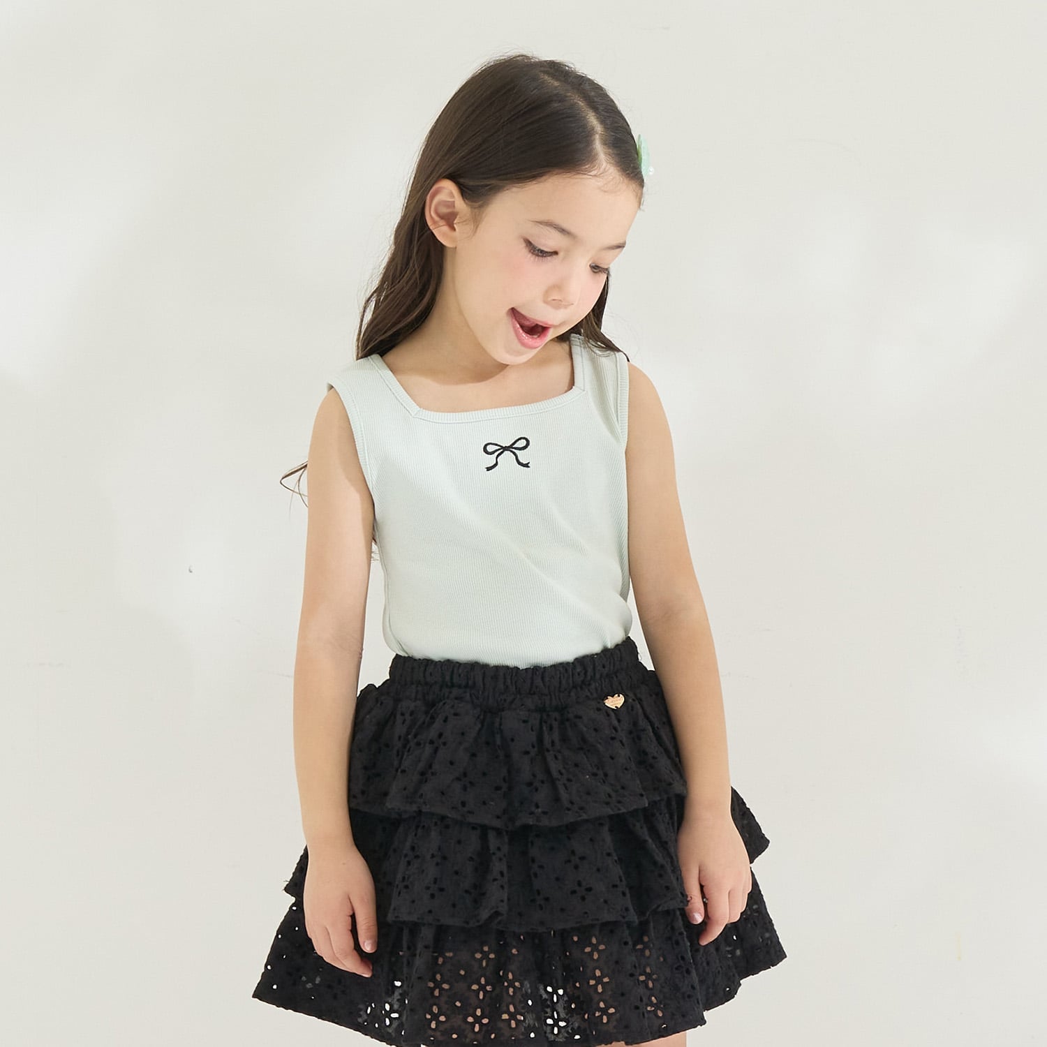 【どちらが前でもOK】デザインタンクトップ