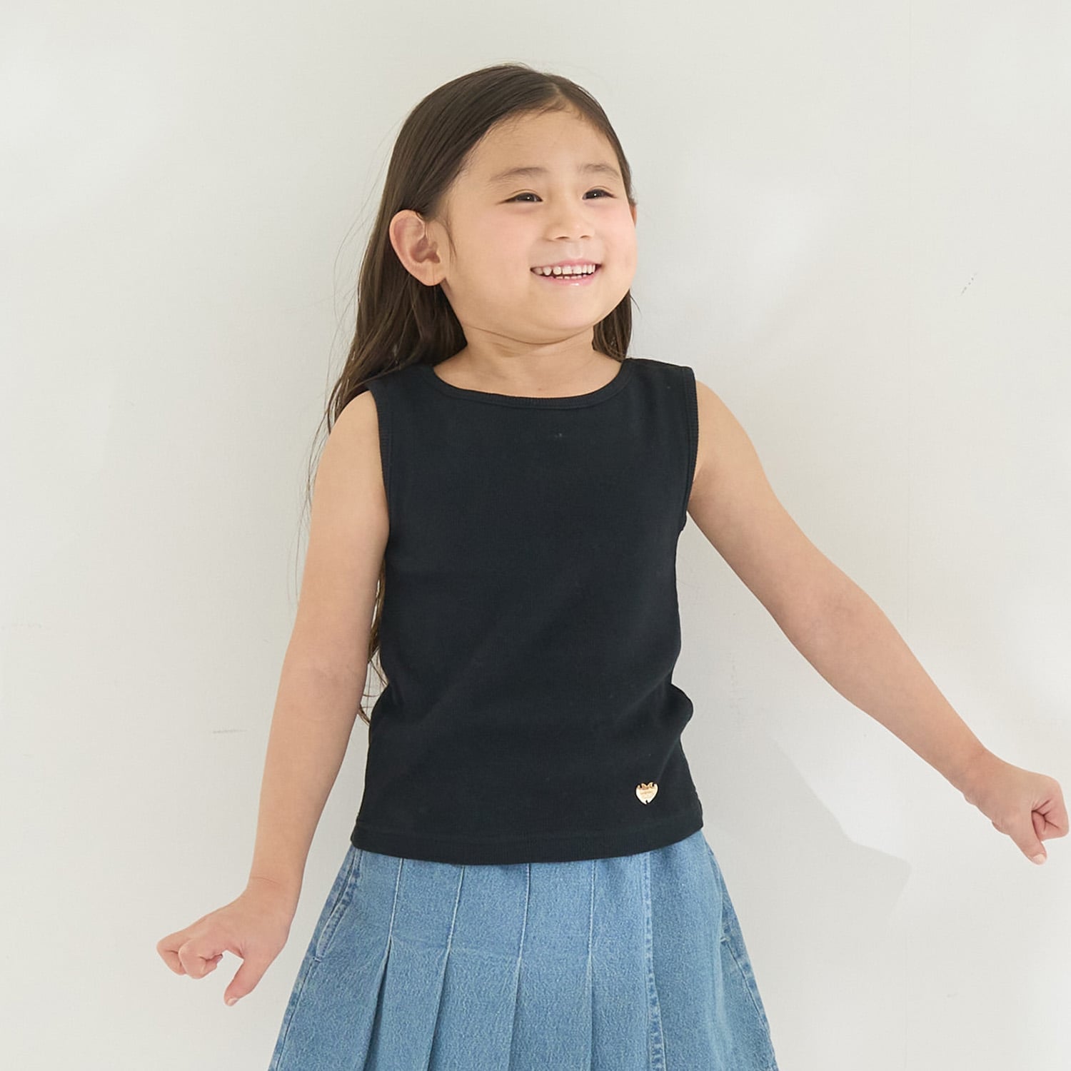 【どちらが前でもOK】デザインタンクトップ