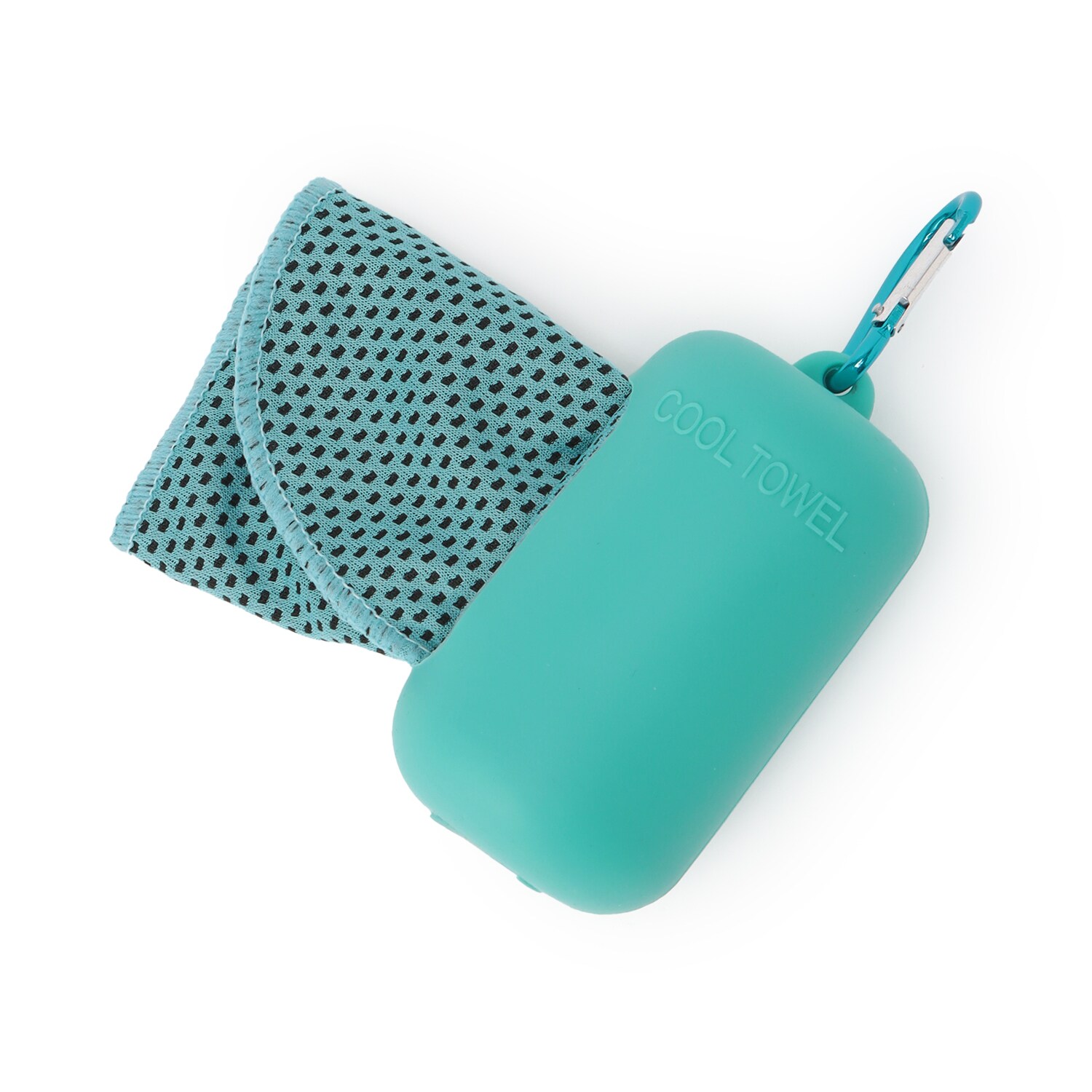 ひんやりタオル入りラバーキー