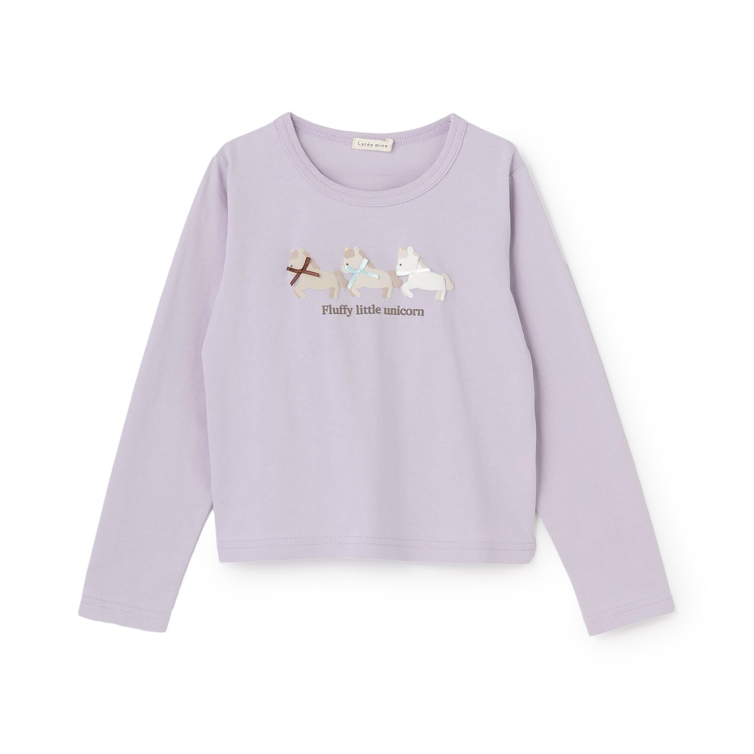 【綿100%】【ムテキT】【防汚/UV/速乾】ぷくぷくプリントとリボンTシャツ