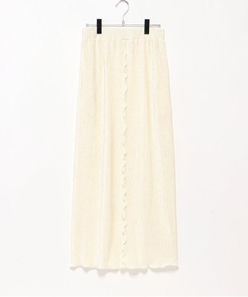 ベロアプリーツスカート