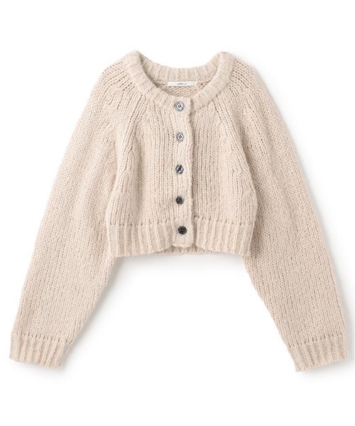 ショートニットカーディガン