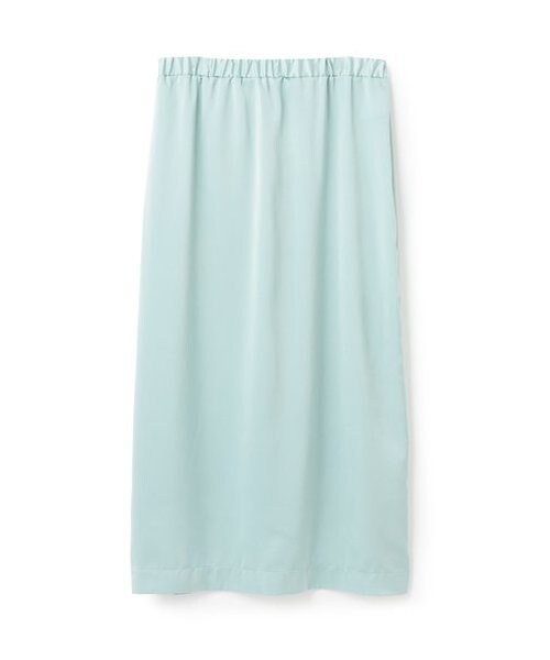 サテンタイトスカート